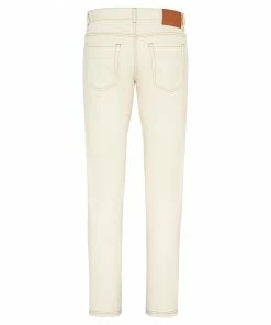 Fendi contrast-stitching slim-fit jeans