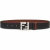 Fendi FF marbled plaque reversible belt
