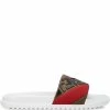 Fendi panelled FF-logo slides