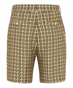 Fendi FF woven shorts