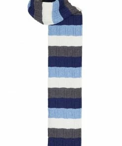 Fendi FF-motif striped scarf
