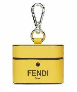 Fendi logo print AirPods Pro case