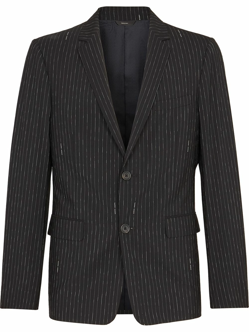 Buy βοΈ Fendi Pinstriped wool suit jacket blazers of men π€© 3 Fendi pinstriped wool suit jacket