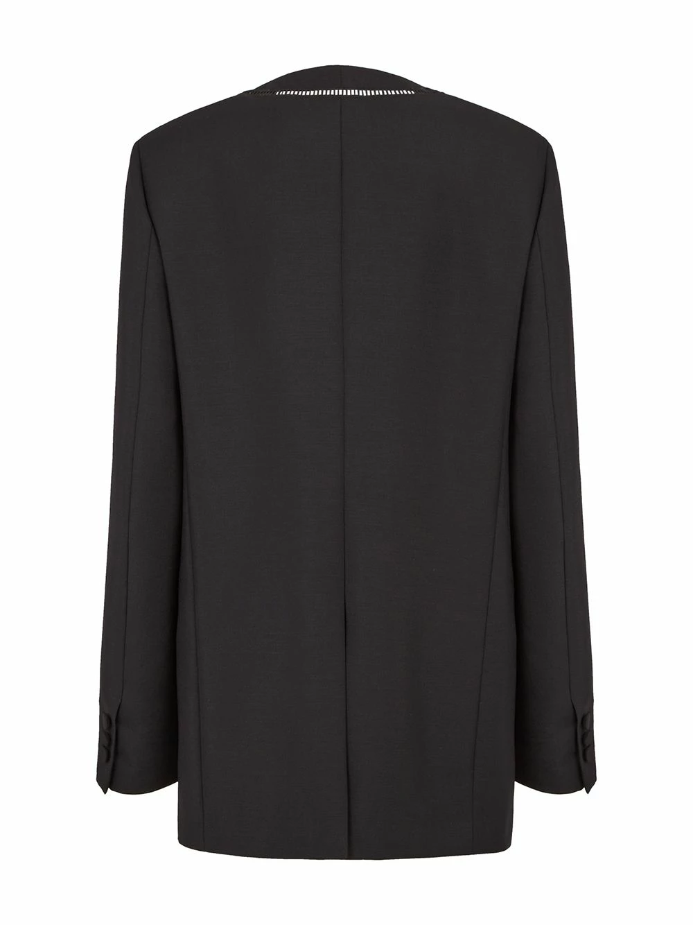 Best Pirce π Fendi Embroidered trim double breasted blazer blazers of women π 4 Fendi embroidered-trim double-breasted blazer