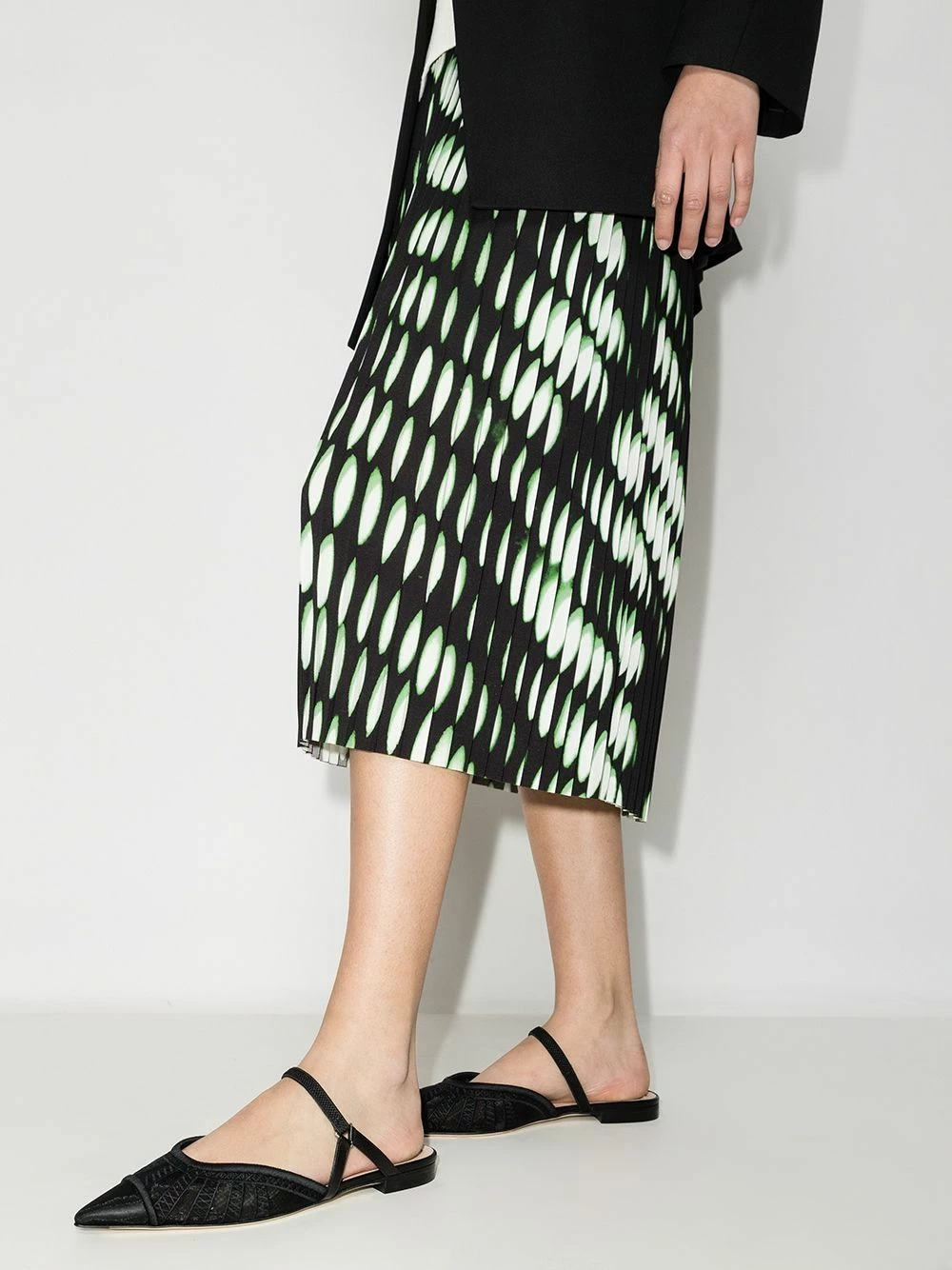 Buy π Fendi Pointed mesh flat pumps of women π₯° 5 Fendi pointed mesh flat pumps