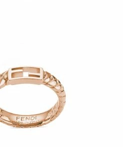 Fendi FF Baguette band ring