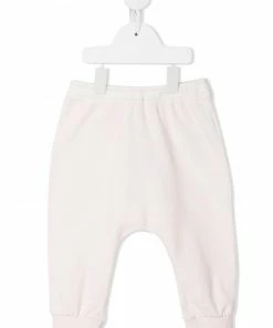 Fendi logo-waistband trousers