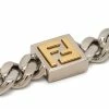 Fendi monogram chain necklace