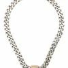 Fendi monogram chain necklace