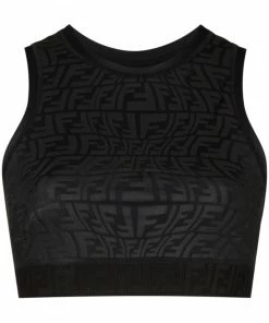 Fendi FF FishEye sports bra