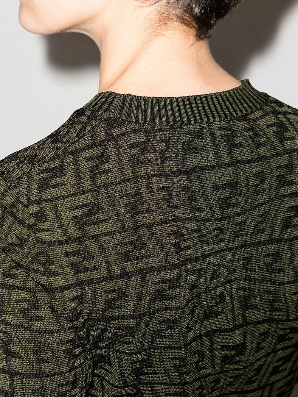 Cheapest π Fendi FF fisheye knitted top knitted tops of women π 6 Fendi FF fisheye knitted top