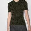 Cheapest π Fendi FF fisheye knitted top knitted tops of women π 8 Fendi FF fisheye knitted top