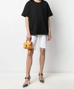 Fendi logo-detail patch-pocket T-shirt