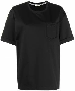 Fendi logo-detail patch-pocket T-shirt