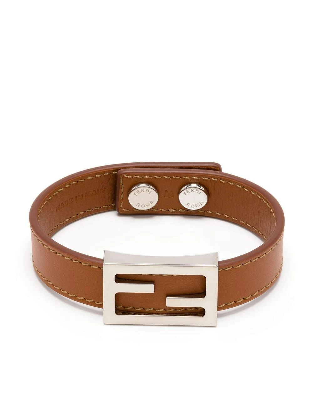 Brand new π Fendi Baguette logo leather bracelet bracelets of men π₯° 3 Fendi Baguette logo leather bracelet