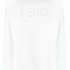 Fendi embroidered logo sweatshirt