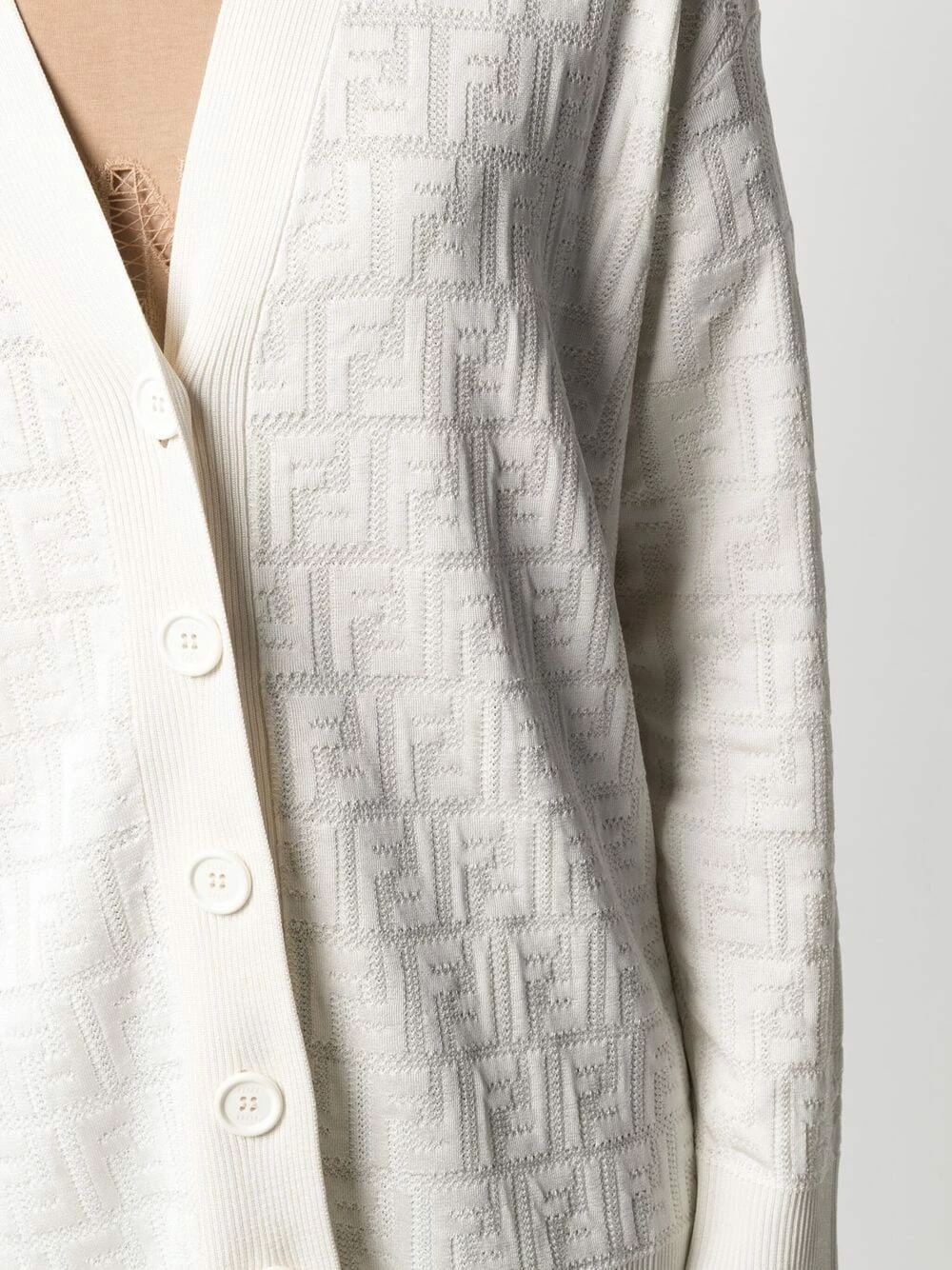 Best Sale π Fendi FF motif cardigan cardigans of women π 7 Fendi FF motif cardigan