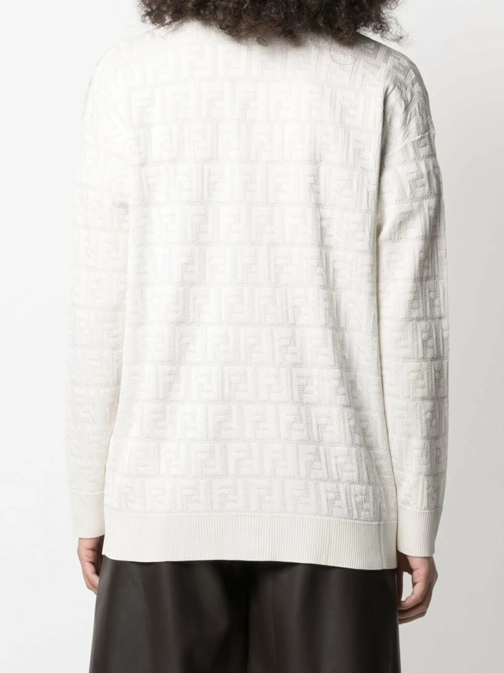 Best Sale π Fendi FF motif cardigan cardigans of women π 6 Fendi FF motif cardigan