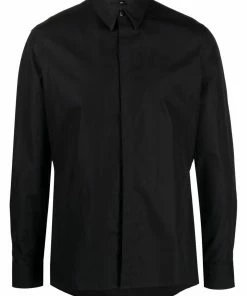 Fendi long-sleeved cotton shirt
