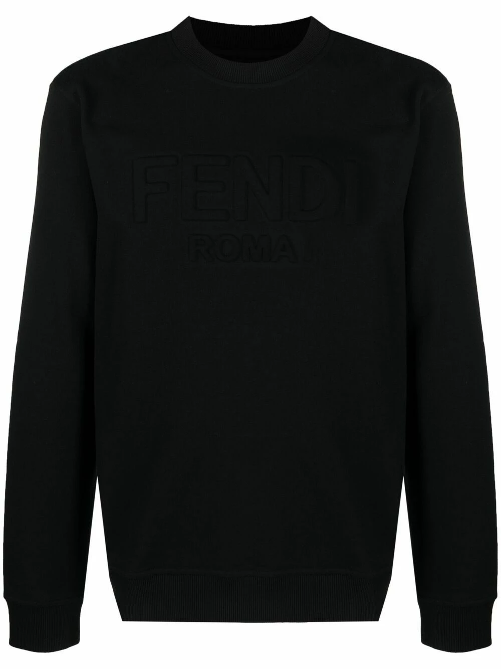 Cheapest π Fendi Logo debossed sweatshirt sweatshirts of men π 3 Fendi logo-debossed sweatshirt