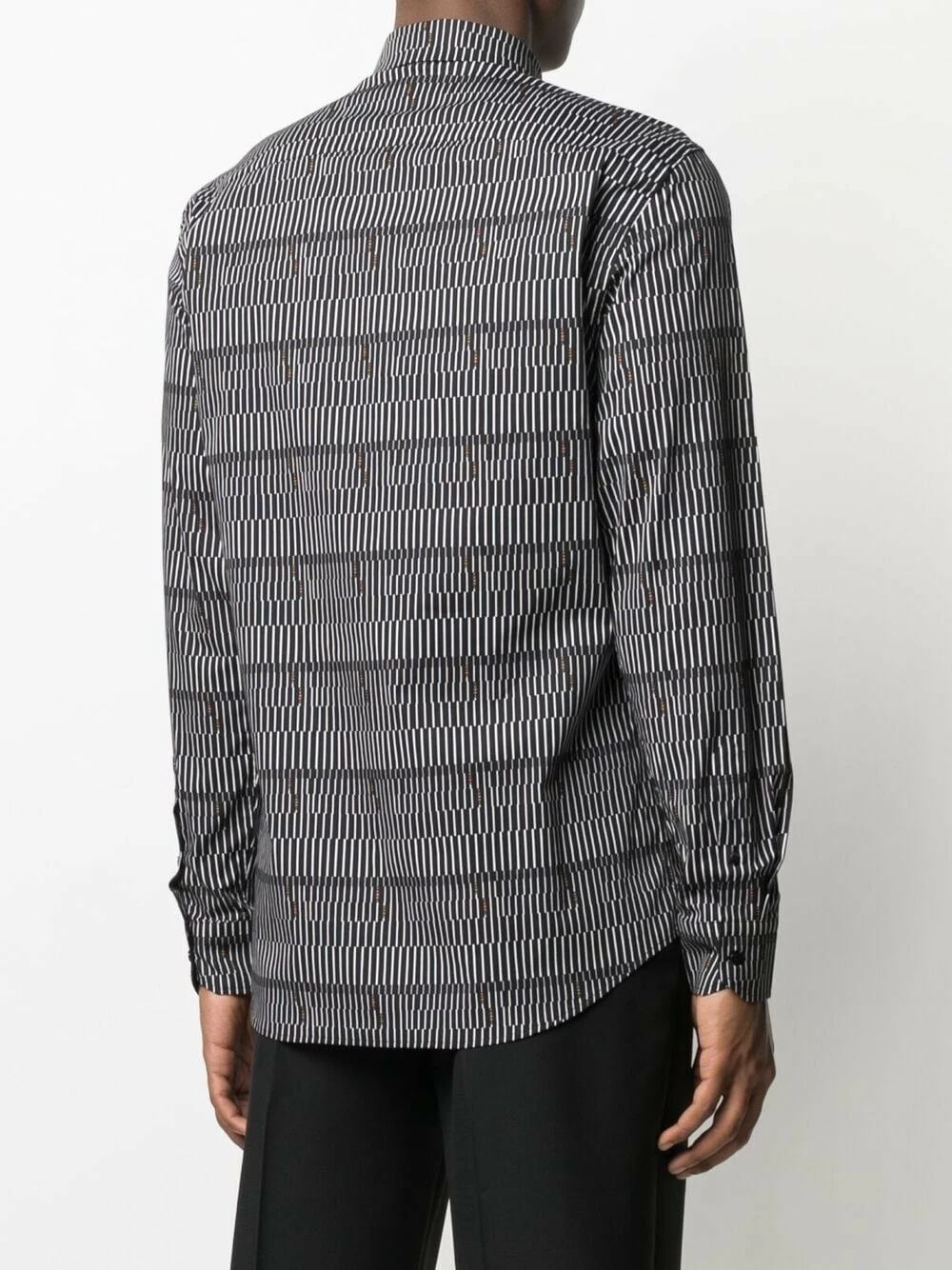 Deals π Fendi Striped long sleeve π shirt π shirts of men π 6 Fendi striped long-sleeve shirt