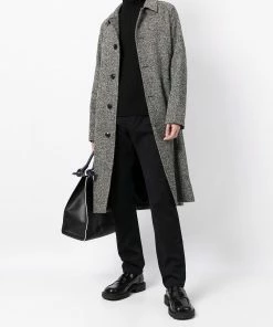 Fendi monogram pattern straight-leg trousers