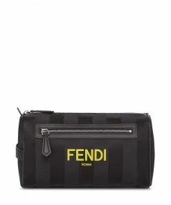 Fendi logo-print wash bag