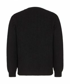 Fendi logo-print wool jumper