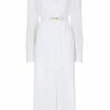 Fendi shirt mid-length linen dress