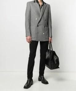 Fendi logo patch FF slim-fit jeans