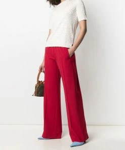 Fendi FF-logo knitted top