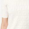 Fendi FF-logo knitted top