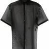 Fendi semi-sheer short-sleeve shirt