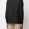 Fendi contrasting-collar long-sleeve shirt