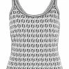Fendi FF knitted tank top