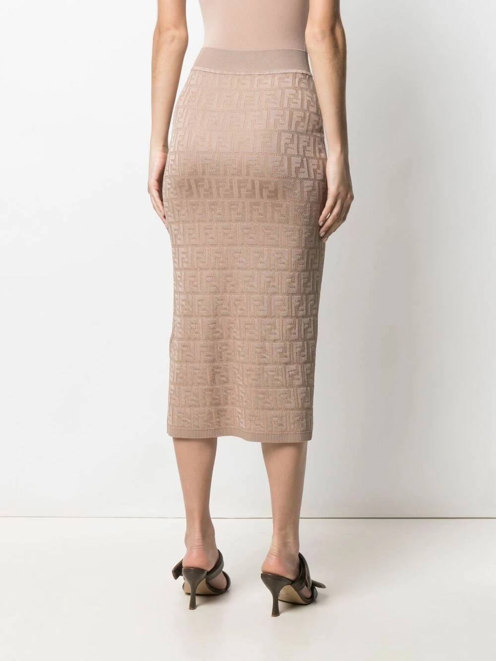 New β€οΈ Fendi Monogram knitted midi π skirt knitted π skirts of women π 6 Fendi monogram knitted midi skirt