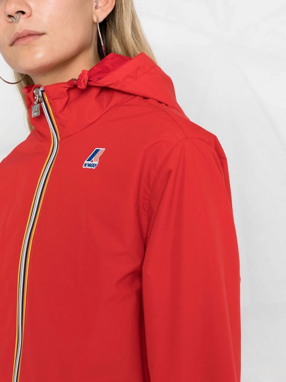 Coupon 😍 Fendi X K Way® reversible windbreaker jacket performance track jackets of women 🔥 5 Fendi x K-Way® reversible windbreaker jacket