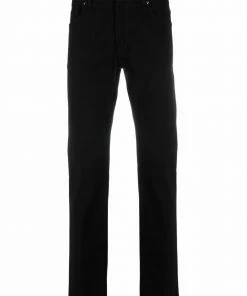 Fendi FF-logo straight-leg trousers