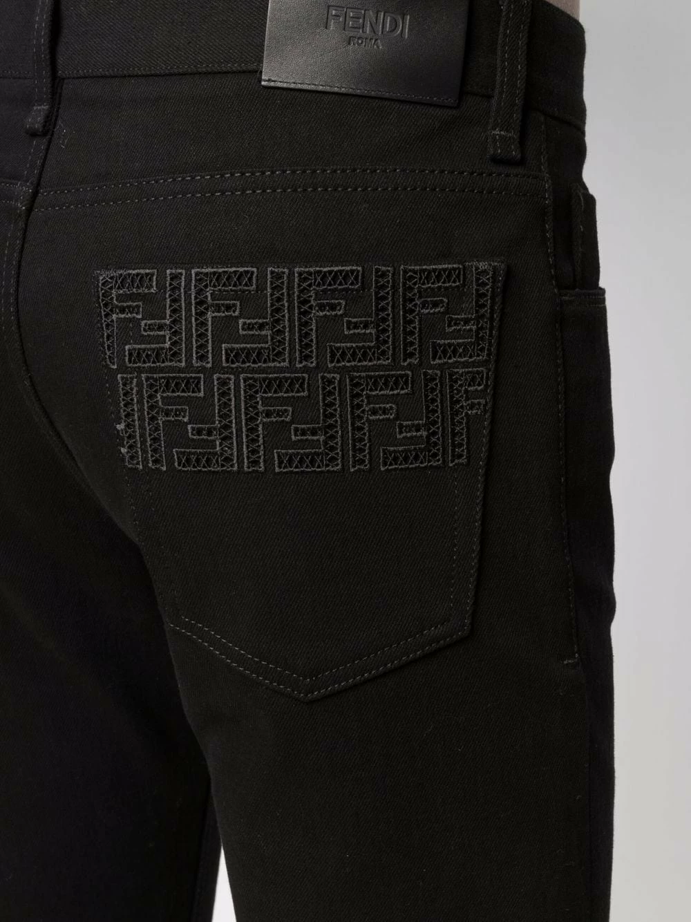 Deals π€© Fendi FF logo straight leg trousers regular-fit & straight leg pants of men π₯° 7 Fendi FF-logo straight-leg trousers