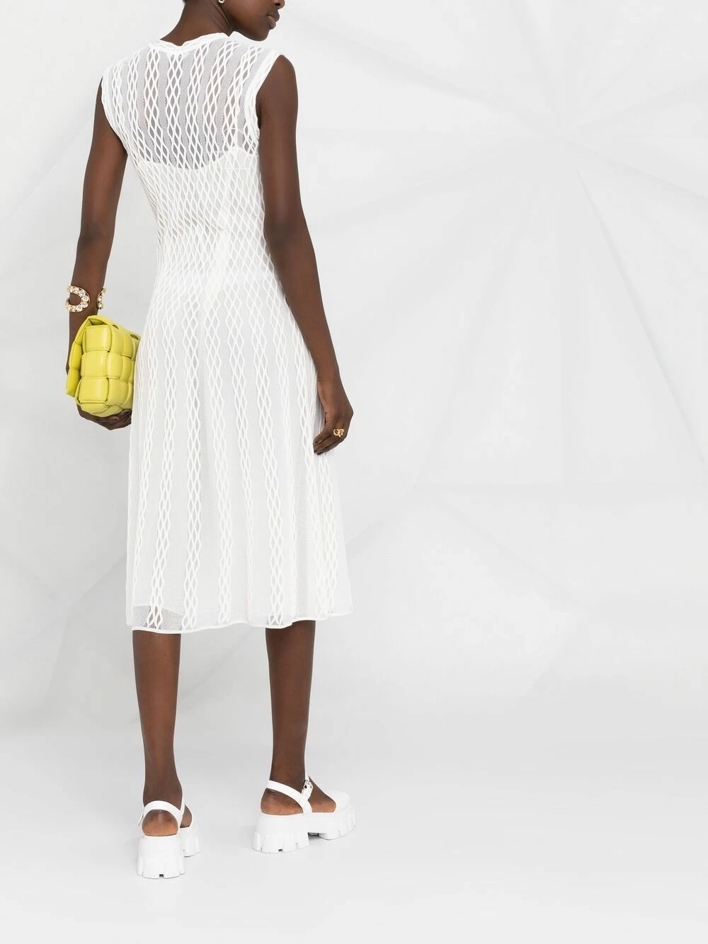 Hot Sale β¨ Fendi Knitted midi π dress day π dresses of women β€οΈ 8 Fendi knitted midi dress