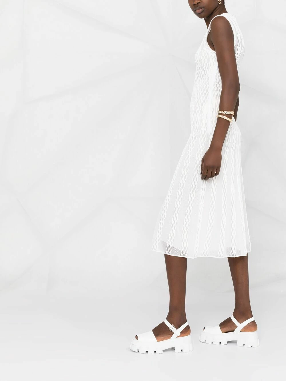 Hot Sale β¨ Fendi Knitted midi π dress day π dresses of women β€οΈ 6 Fendi knitted midi dress