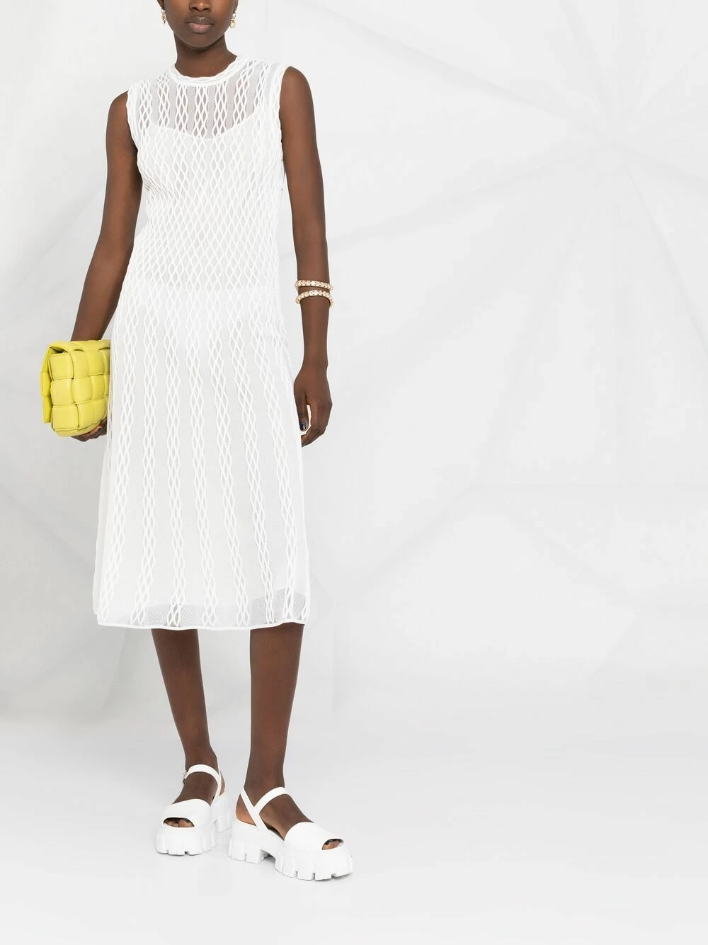 Hot Sale β¨ Fendi Knitted midi π dress day π dresses of women β€οΈ 4 Fendi knitted midi dress