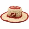 Fendi FF motif sun hat