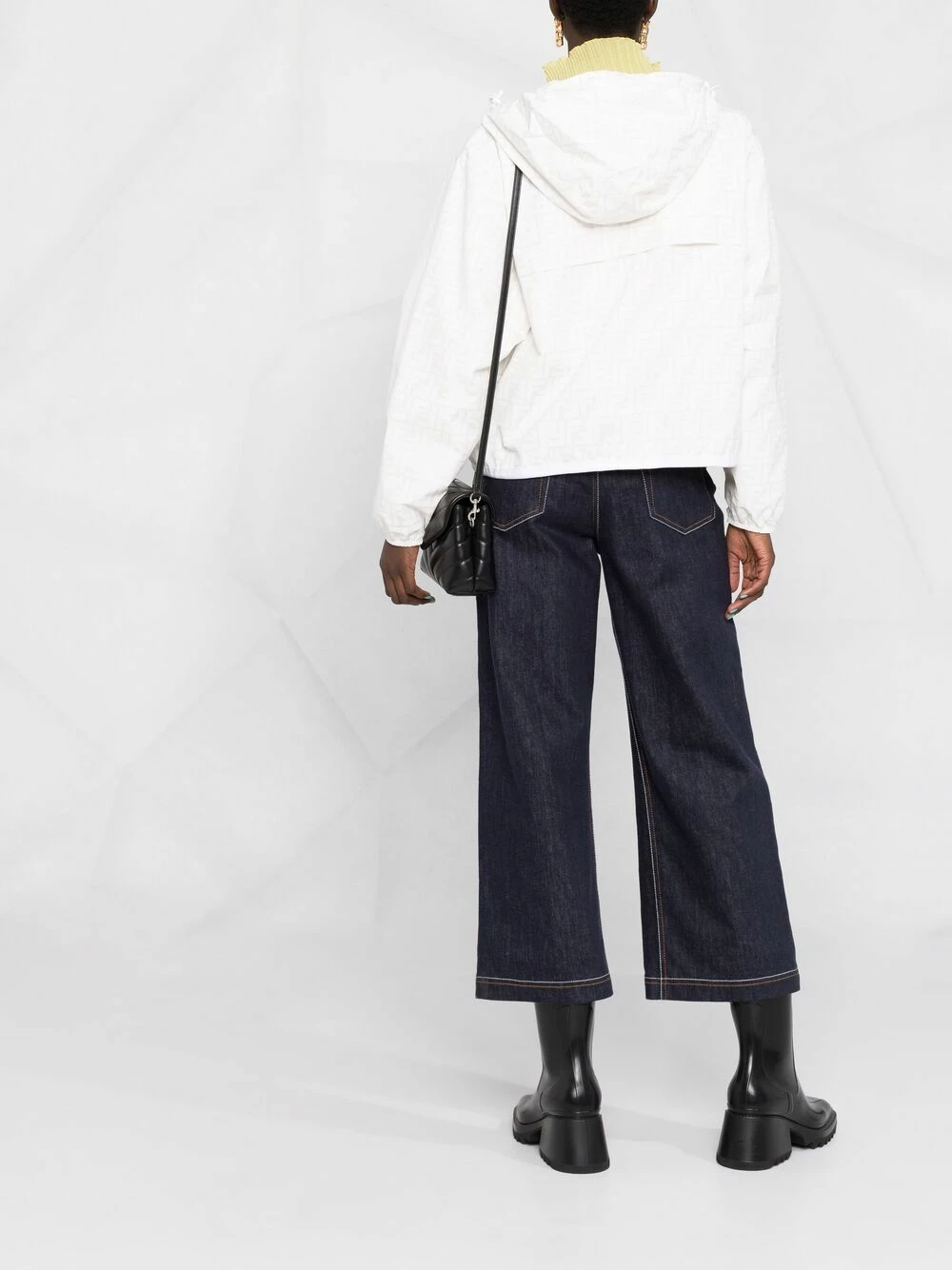 Flash Sale π₯ Fendi FF print hooded jacket fitted jackets of women π 6 Fendi FF-print hooded jacket