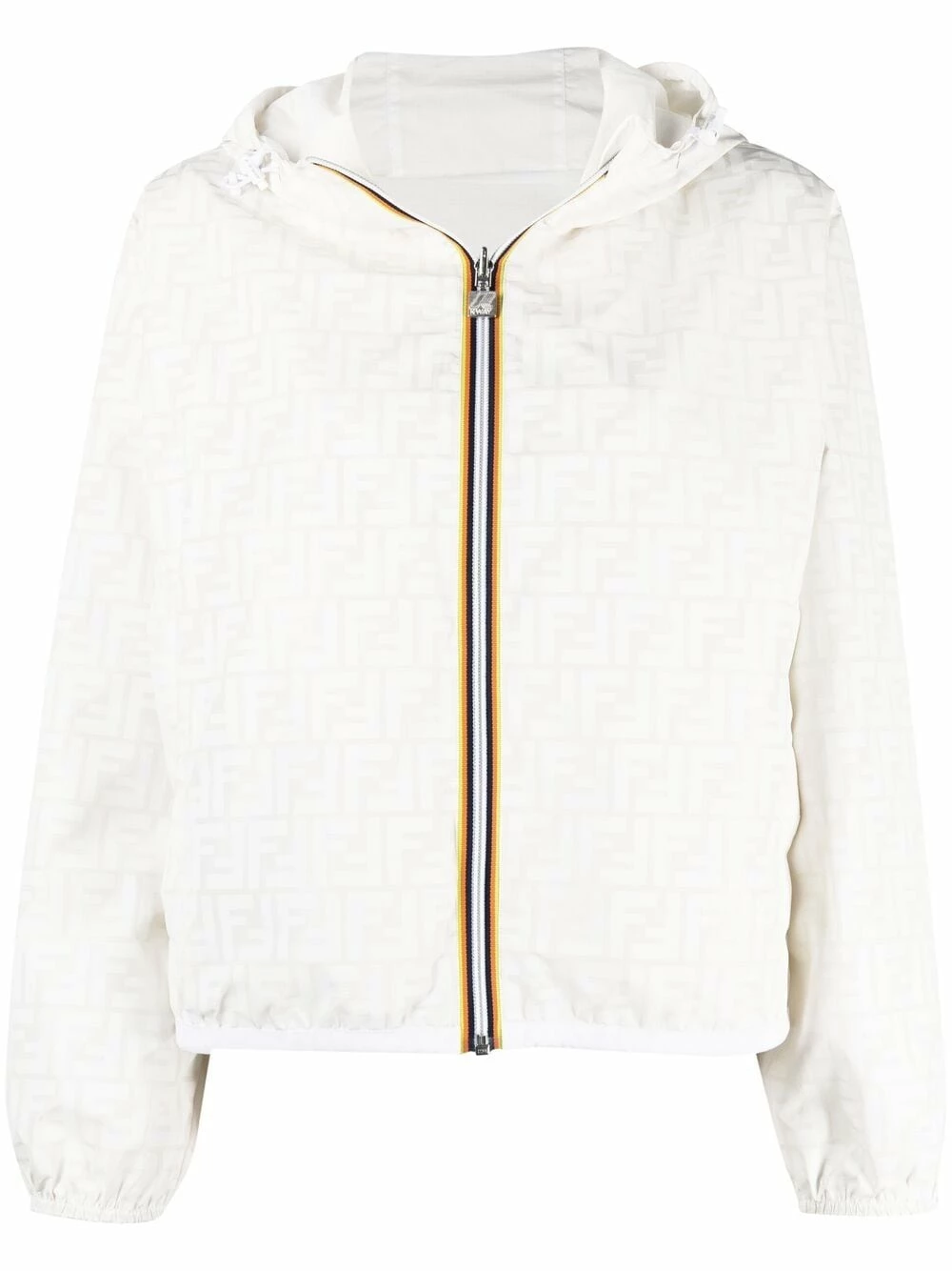 Flash Sale π₯ Fendi FF print hooded jacket fitted jackets of women π 3 Fendi FF-print hooded jacket