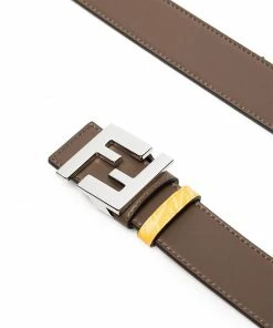 Fendi logo-buckle belt