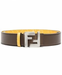 Fendi logo-buckle belt