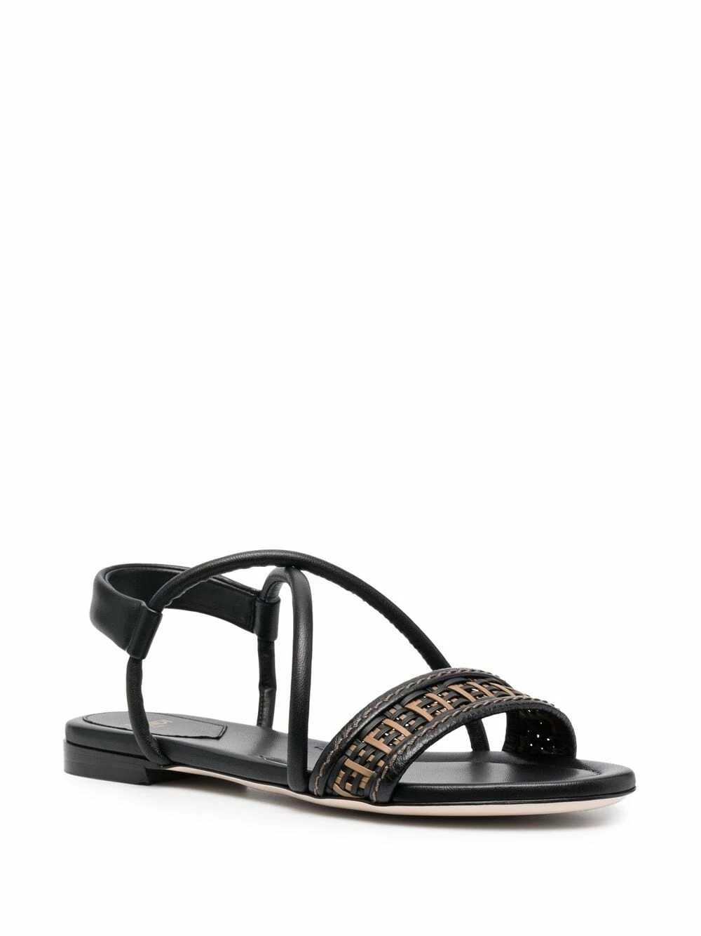 Best Sale βοΈ Fendi FF motif interwoven flat π©΄ sandals of women π 4 Fendi FF-motif interwoven flat sandals