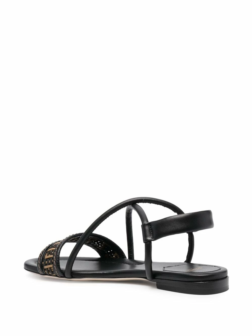 Best Sale βοΈ Fendi FF motif interwoven flat π©΄ sandals of women π 5 Fendi FF-motif interwoven flat sandals