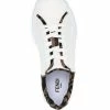 Fendi FF motif lace-up sneakers